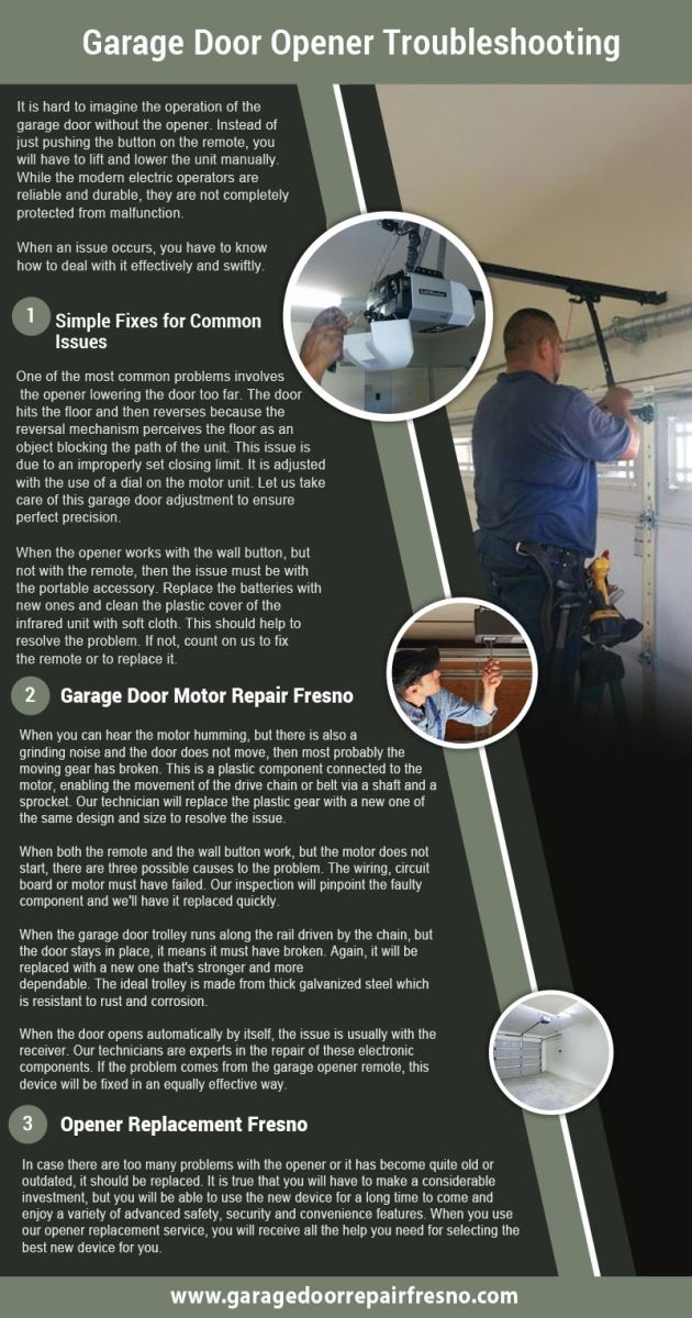 Infographic Garage Door Repair Fresno